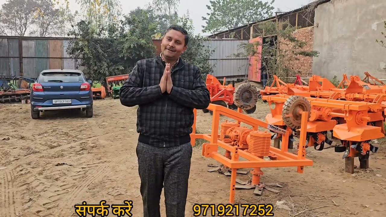 अब 28 व 30 इंची गन्ना बुआई के लिए कर दी तैयार आरएंडडी व डबल रो के रोटरेटर छोटे व बड़े ट्रैक्टर के