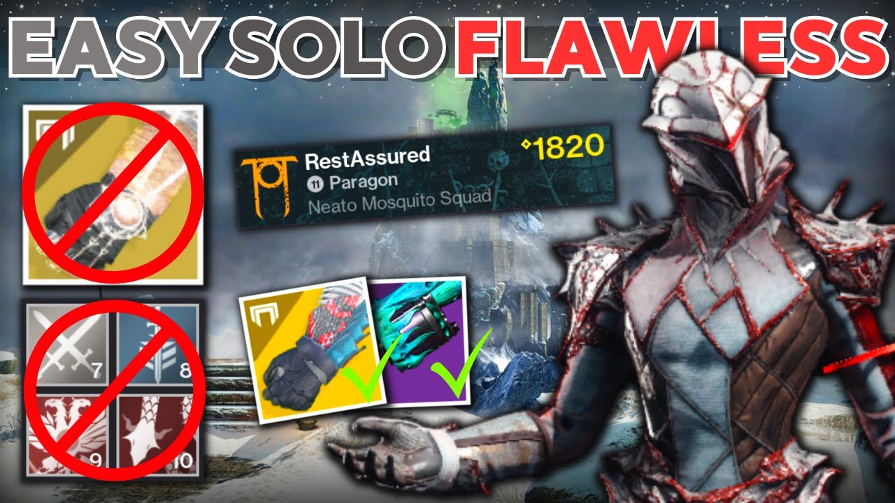 I Soloed Warlord's Ruin Without Sunbracers Or Loadout Swaps (Very Easy Strategy)