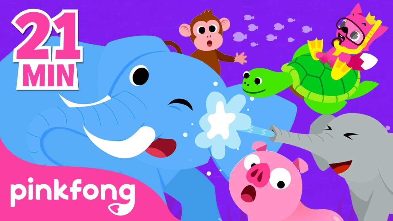 Kumpulan Lagu Binatang & Hewan | Kartun Anak Indonesia | Pinkfong dan Baby Shark