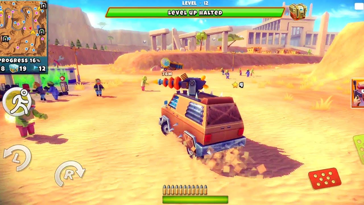 Goliath Van With Commando Thugs | Zombie Offroad Safari (DogByte Games) Android Gameplay HD