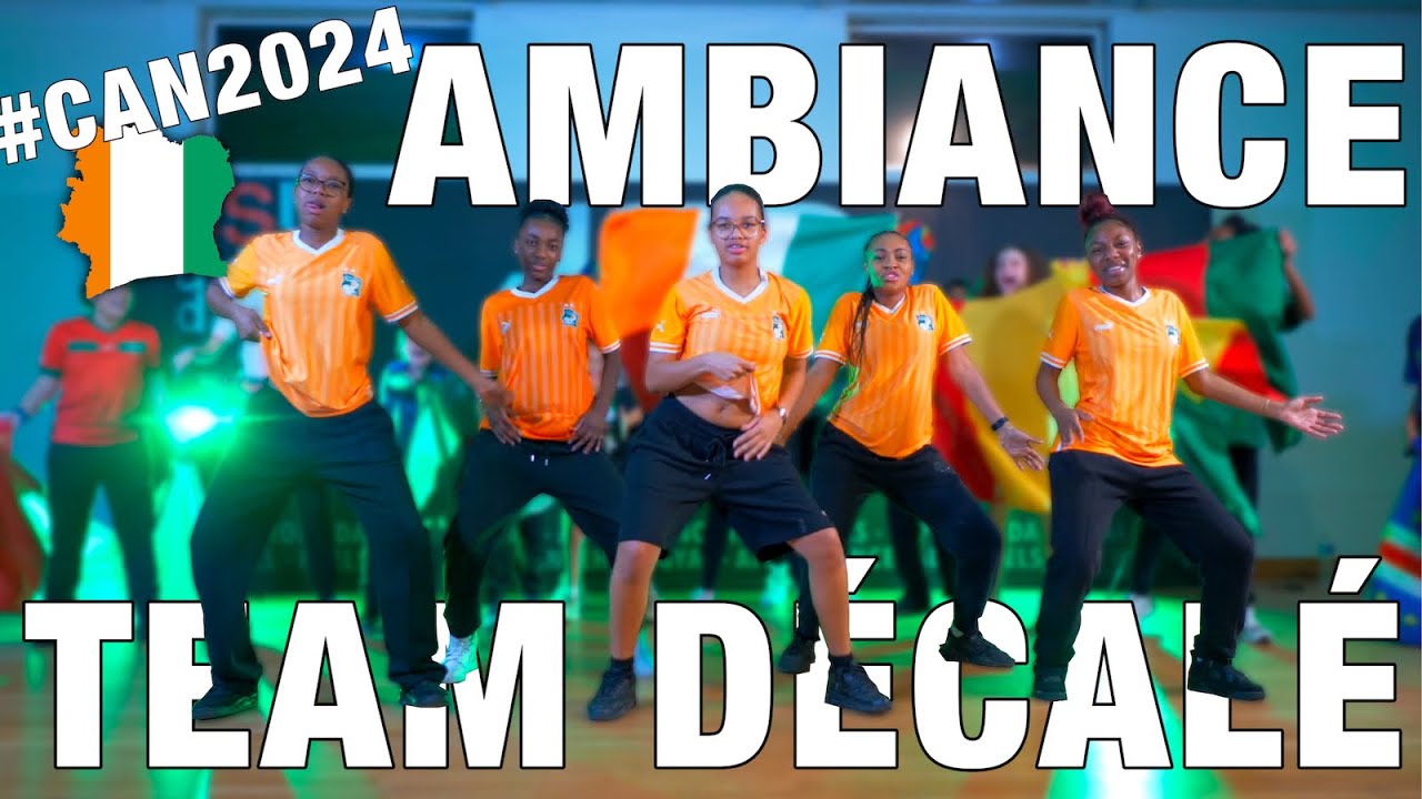 Ambiance - Team Décalé | Julien Moraux | #can2024 #cotedivoire  #coupdumarteau #coupédécalé