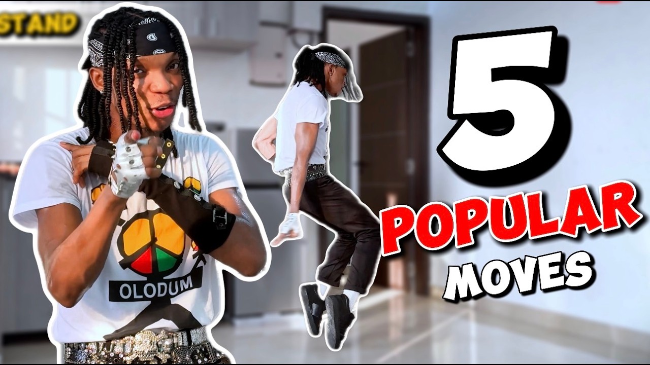 5 Famous MICHAEL JACKSON Dance Moves | Tutorial