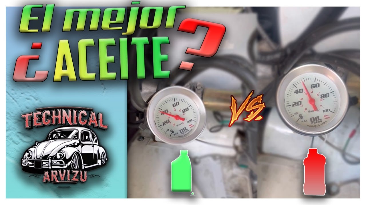 Cual ACEITE debe UTILIZAR mi Volkswagen? (Vocho) 😲💨