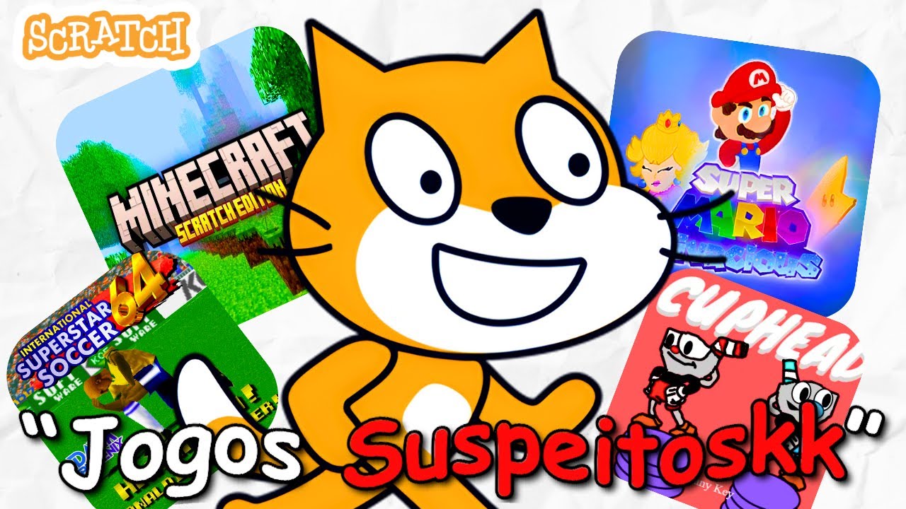 JOGUEI OS JOGOS MAIS BIZARROS DO SCRATCH!