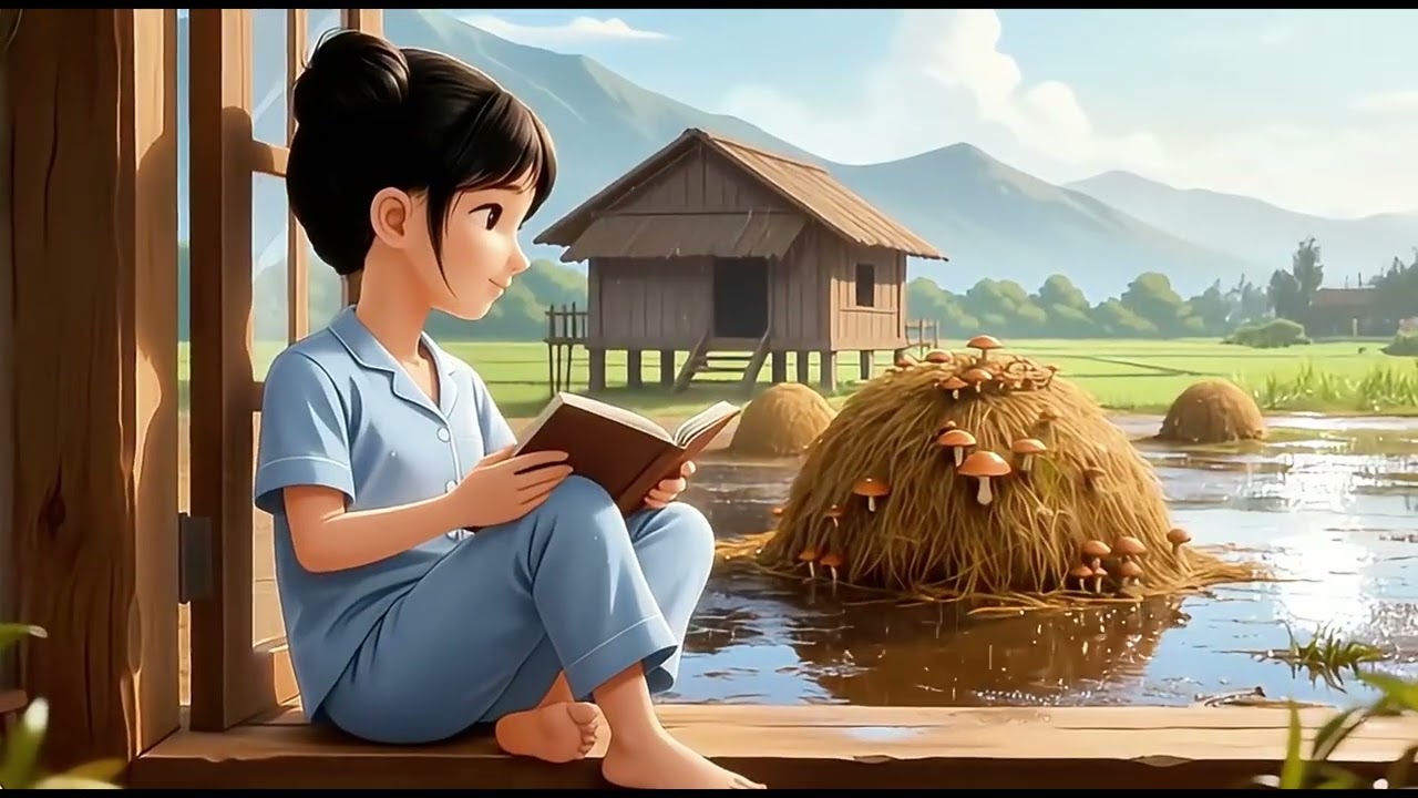 Peaceful countryside life