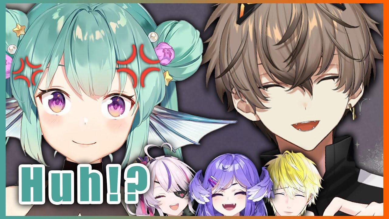 Албан называет 𝙥*𝙧𝙣 вкус Финаны ванильным, и она возмущается【NIJISANJI RU】