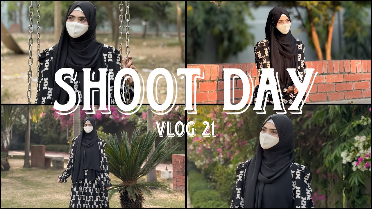 𝐒𝐇𝐎𝐎𝐓 𝐃𝐀𝐘 🖤📸 🕊️ | Vlog 22 | (Outfit : Suchona's Wearhouse) (Thanaka : Get Shine) | Masha&rsquo;Allah Apu 