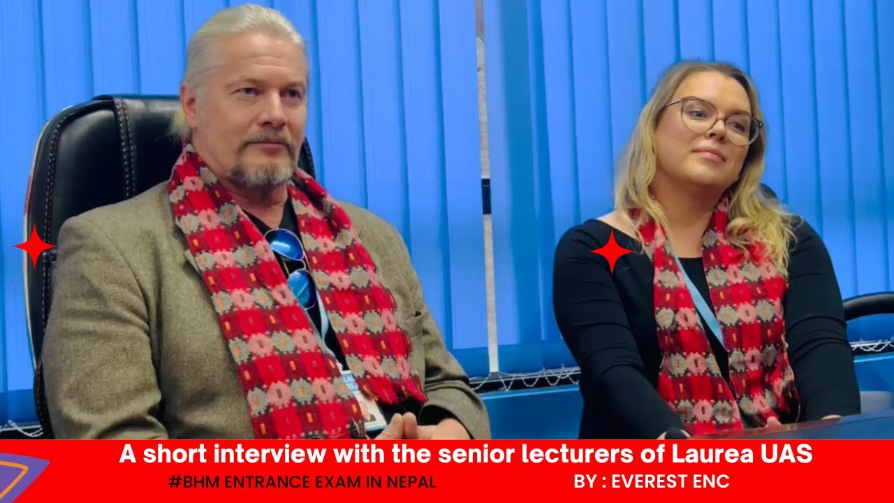 Study in Finland! Interview with the senior lecturers of Laurea UAS about the BHM entrance exam.