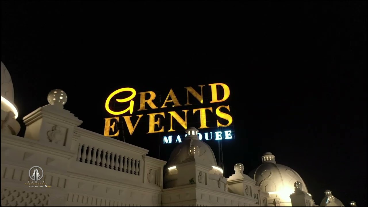walima setup | GRAND EVENT MARQUEE | Sialkot
