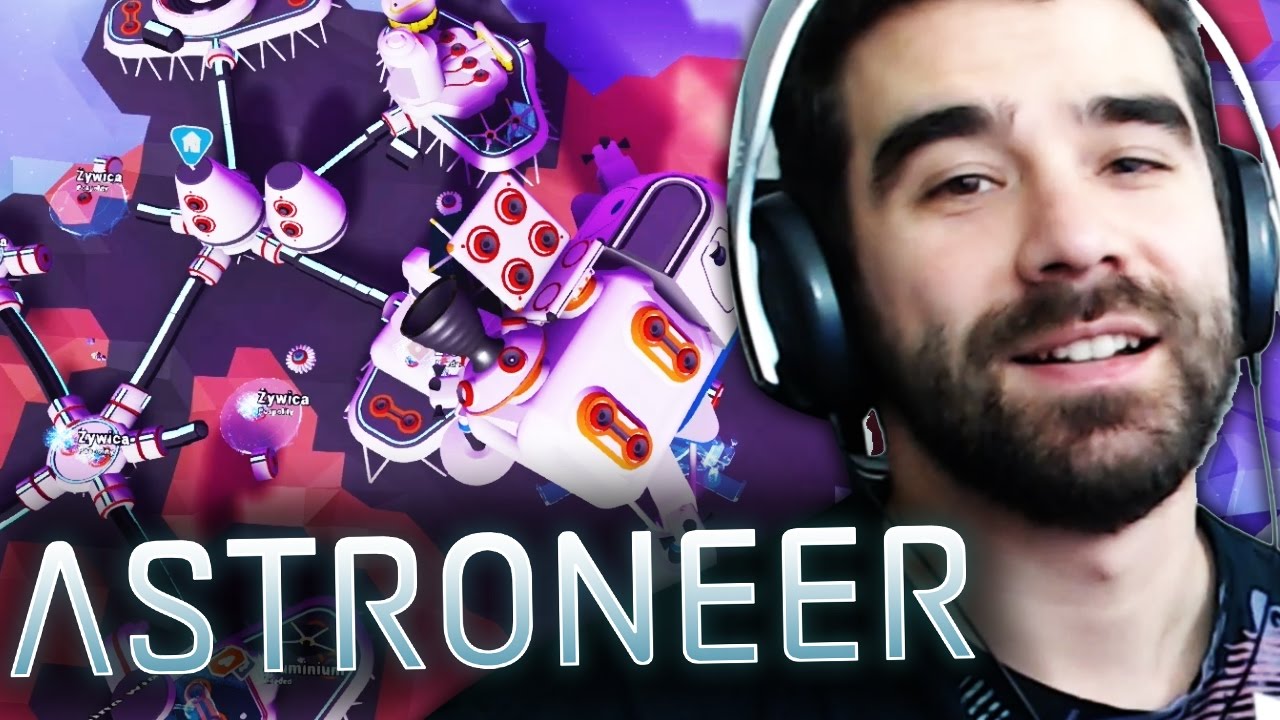 ASTRONEER - Lot w kosmos, ogromna baza i najgłębsza jaskinia!