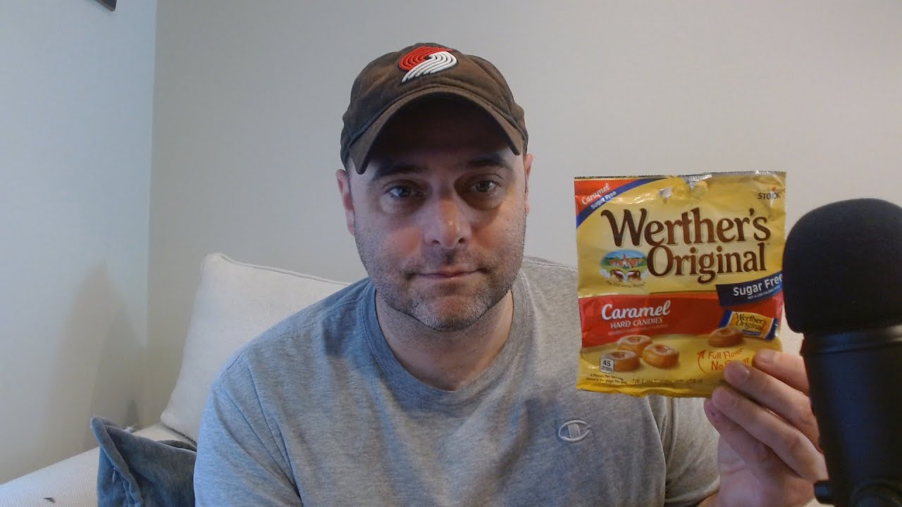 ASMR Eating Hard Candy and Rambling