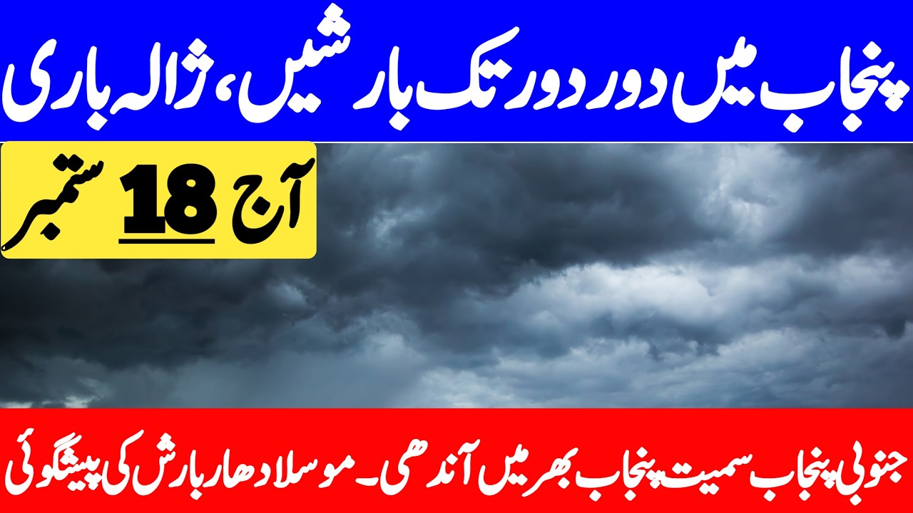 Rains Alert : More Torrential Rain Prediction In Coming Day's | Weather Update Today Punjab
