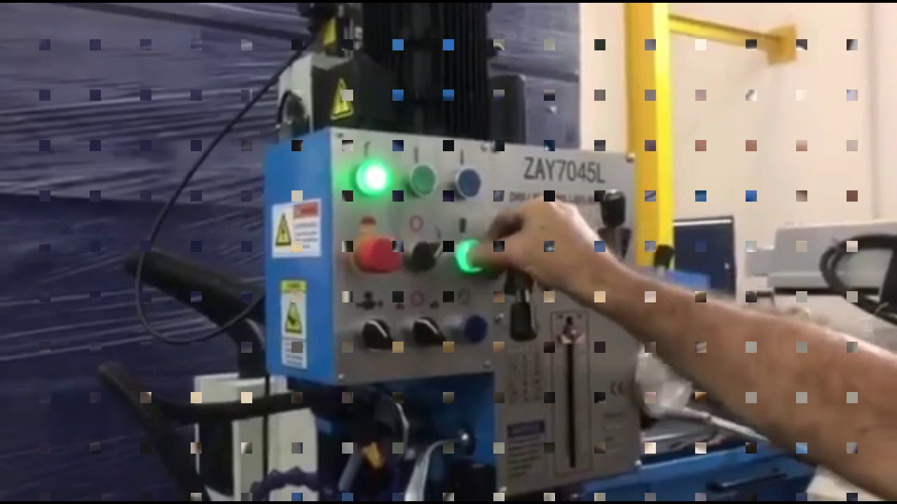 Furadeira Fresadora ZAY7045L - Wess M&aacute;quinas