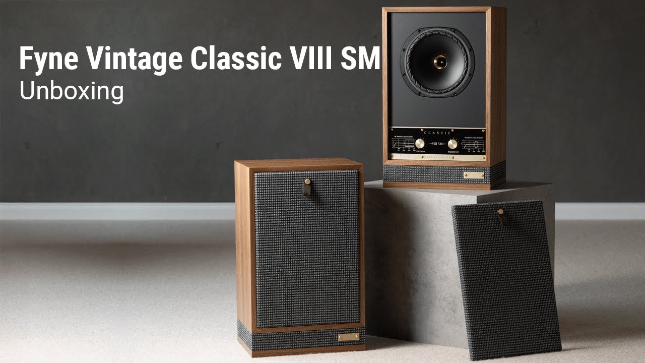 Fyne Audio Vintage Classic VIII SM Unboxing | Retro-Design, moderner Klanggenuss