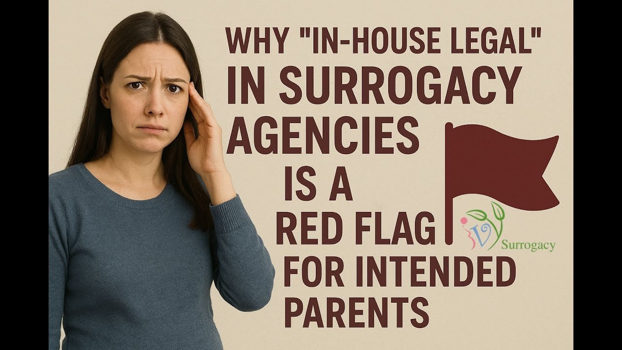 Why “In-House Legal” in Surrogacy Agencies Is a Red Flag for Intended Parents