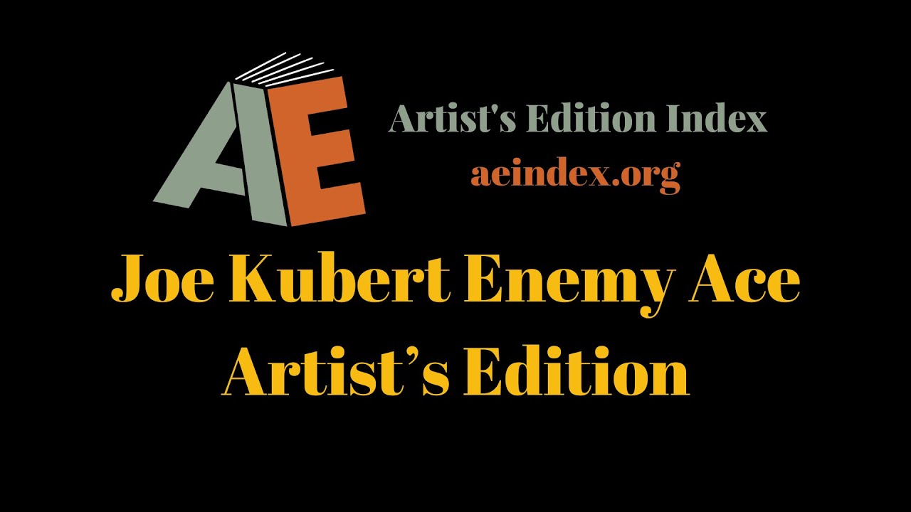 Joe Kubert Enemy Ace Artist&rsquo;s Edition (flip through)