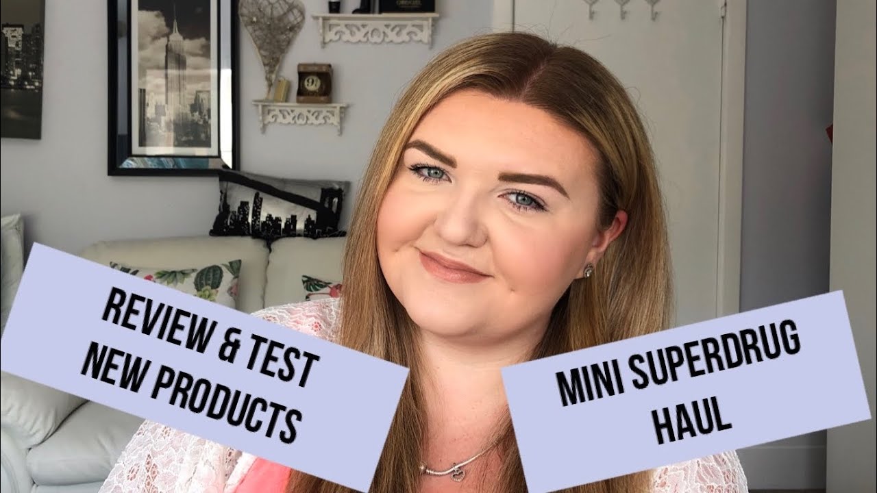 Testing New Hair & Makeup Products | Mini Superdrug Haul