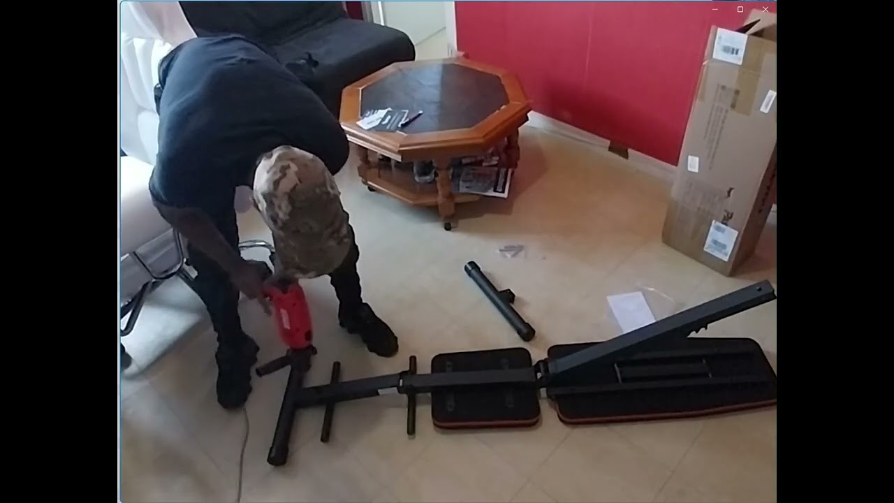 Muscul mon PASYOU Banc de Musculation Pliable