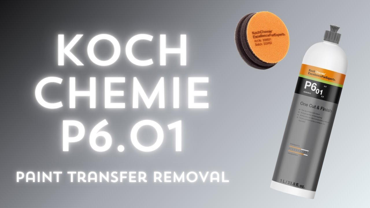 Koch Chemie P6.01 & One Cut Pad