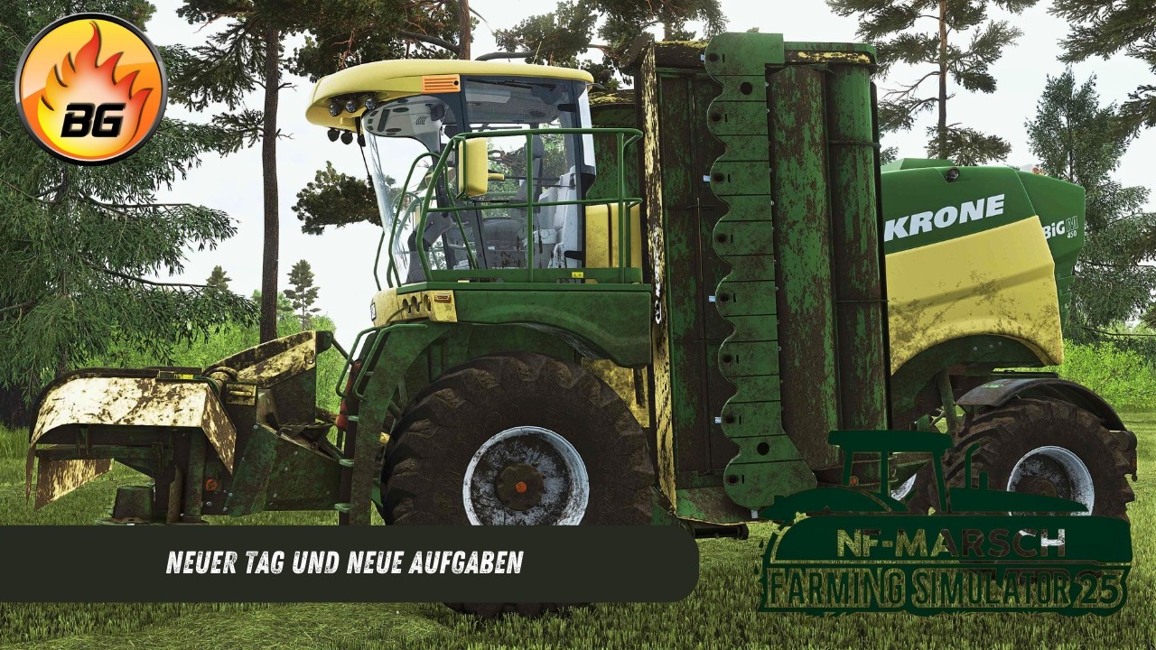 Neuer Tag und neue Aufgaben | NF-Marsch #301 | Landwirtschafts-Simulator 25