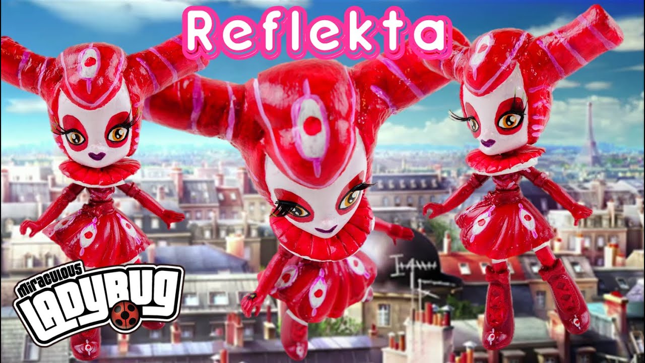 REFLEKTA Juleka Doll Miraculous Ladybug & Cat Noir Villain Custom Toy Tutorial