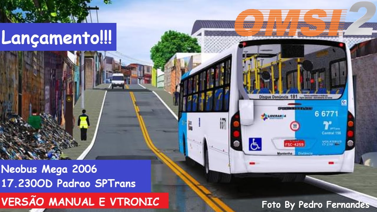 Lançamento Neobus Mega 2006 17.230OD -  OMSI 2