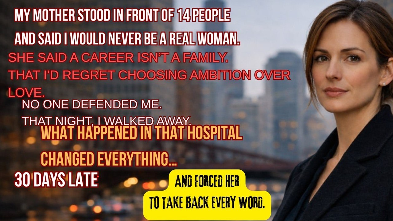 She Said I’d Never Be a Real Woman… Then She Needed Me to Save Her Son