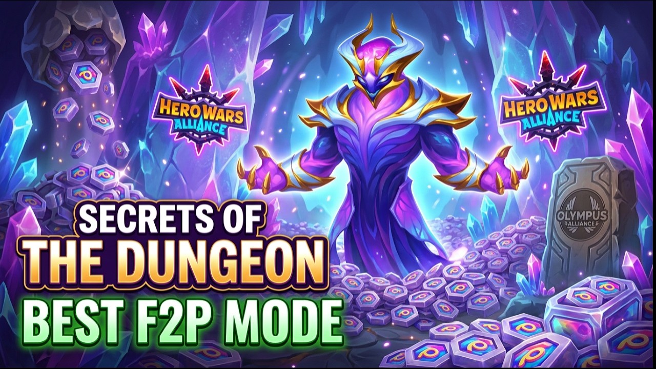 ТАЙНЫ ПОДЗЕМЕЛЬЯ &mdash; ЛУЧШИЙ РЕЖИМ ДЛЯ F2P! Hero Wars Alliance!