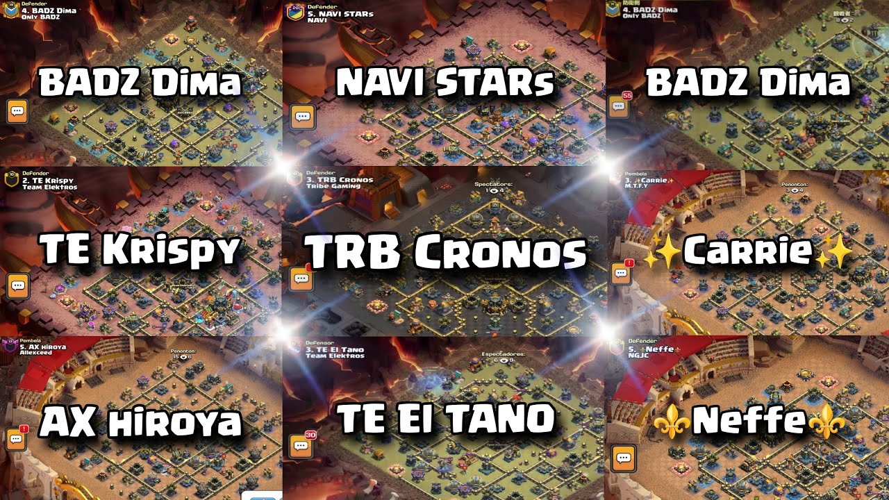TOP-10 Best TH17 WAR + CWL BASE LINKS in 2025 | World Championship Bases | Clash of Clans Bases