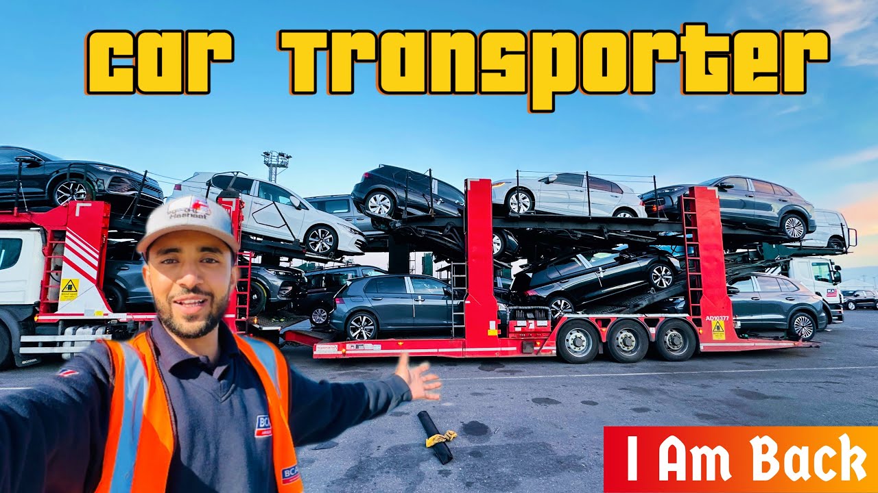 How a Car Transporter Works | Step-by-Step Loading Process