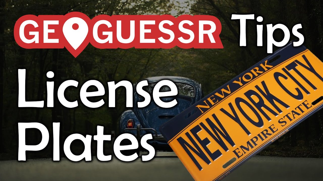 Номерные знаки - Советы GeoGuessr для начинающих