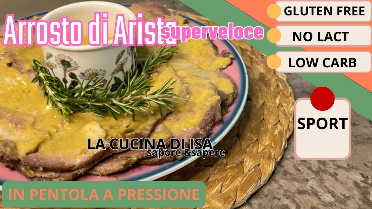 ARROSTO DI MAIALE in pentola a pressione