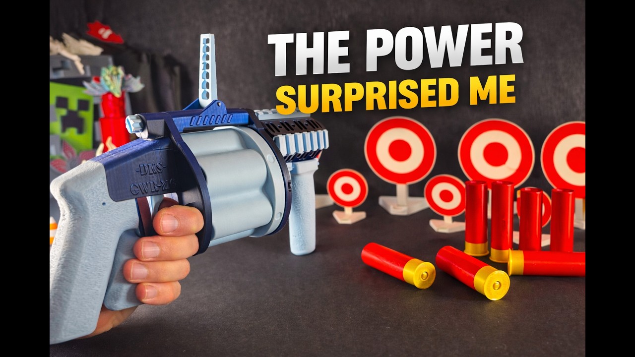 I Didn’t Expect This Much Power  3D Printed Proje