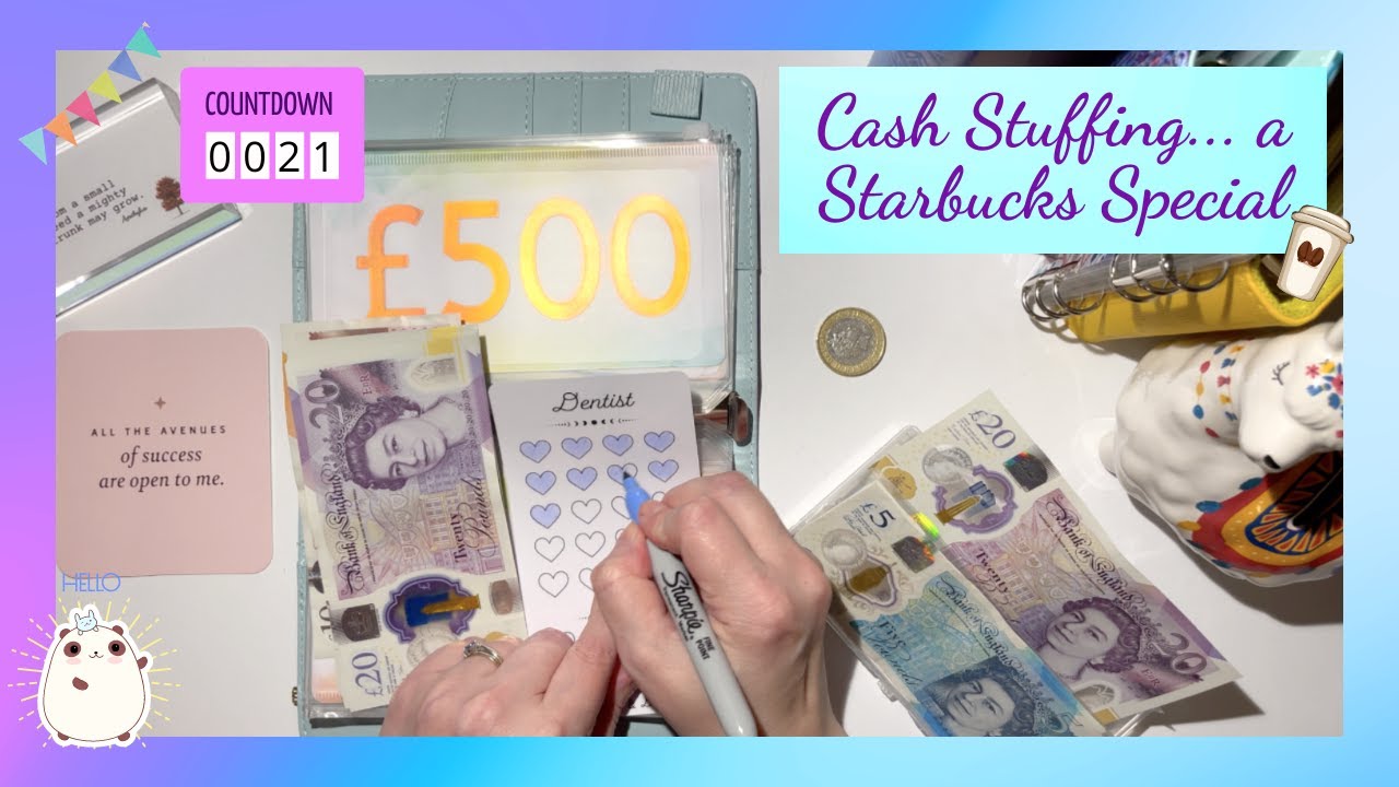 Hyperjar voucher coffee special! | Weekly Cash Stuff | UK Cash Stuffing | Budgeting | Debt Journey