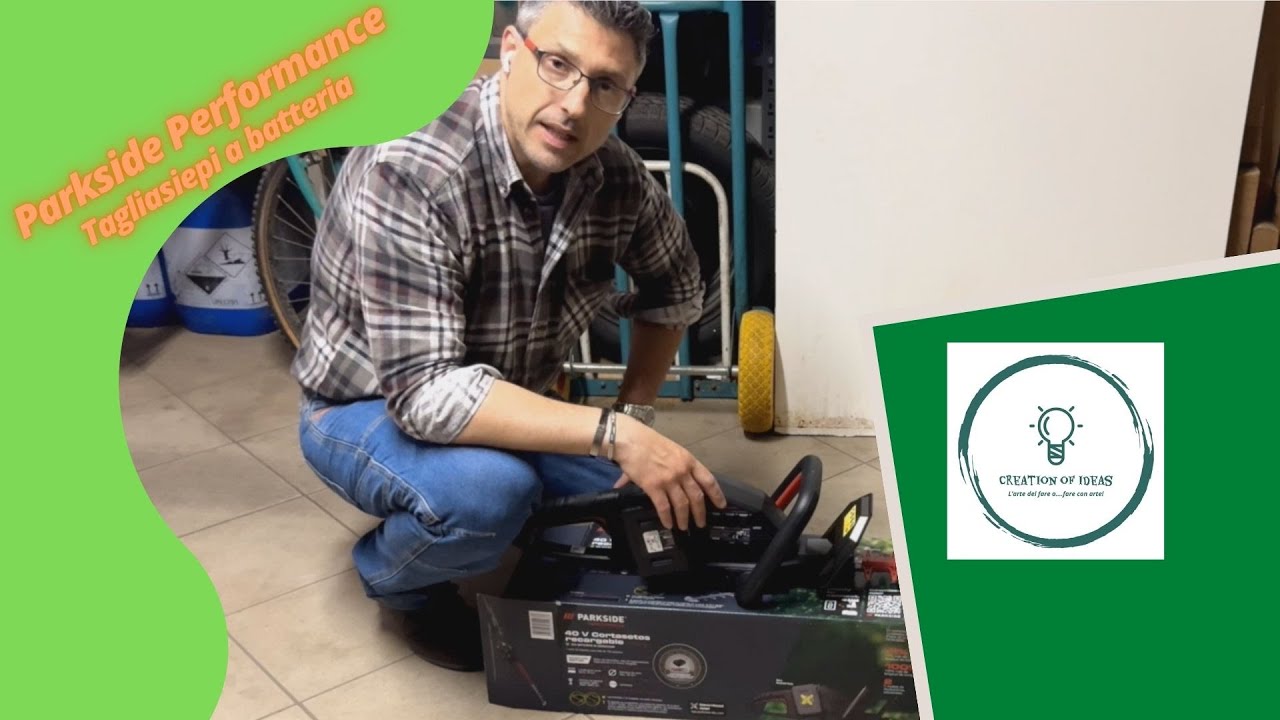Parkside Performance - Tagliasiepi a batteria