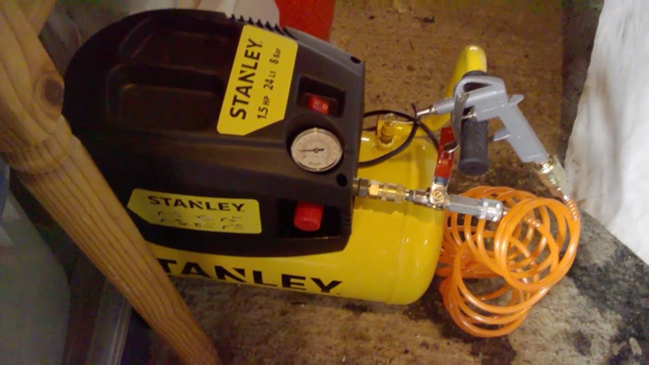 Stanley 24 Litre Air Compressor and Accessory Kit - Review