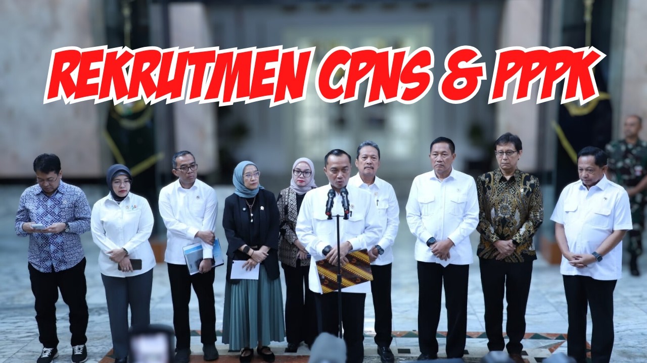 Keterangan Pers terkait Rekrutmen CPNS dan PPPK 2026