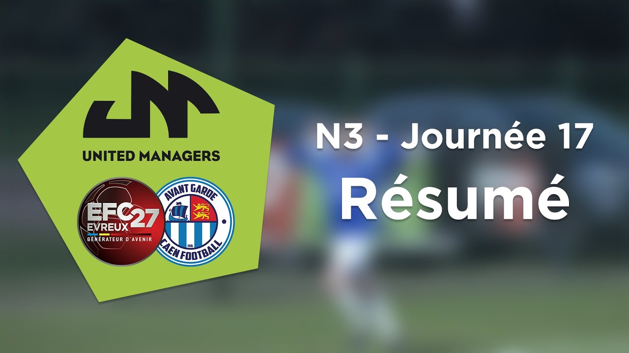 Résumé J17 : Évreux FC 27 - AG Caen Football