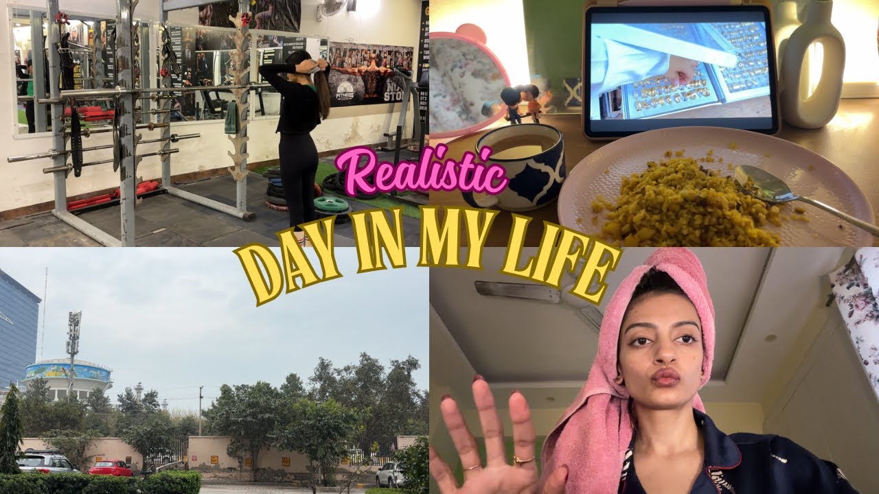 Realistic Day in my life/ Indian girl/ living in Delhi 🌸 #dayinmylife #india 