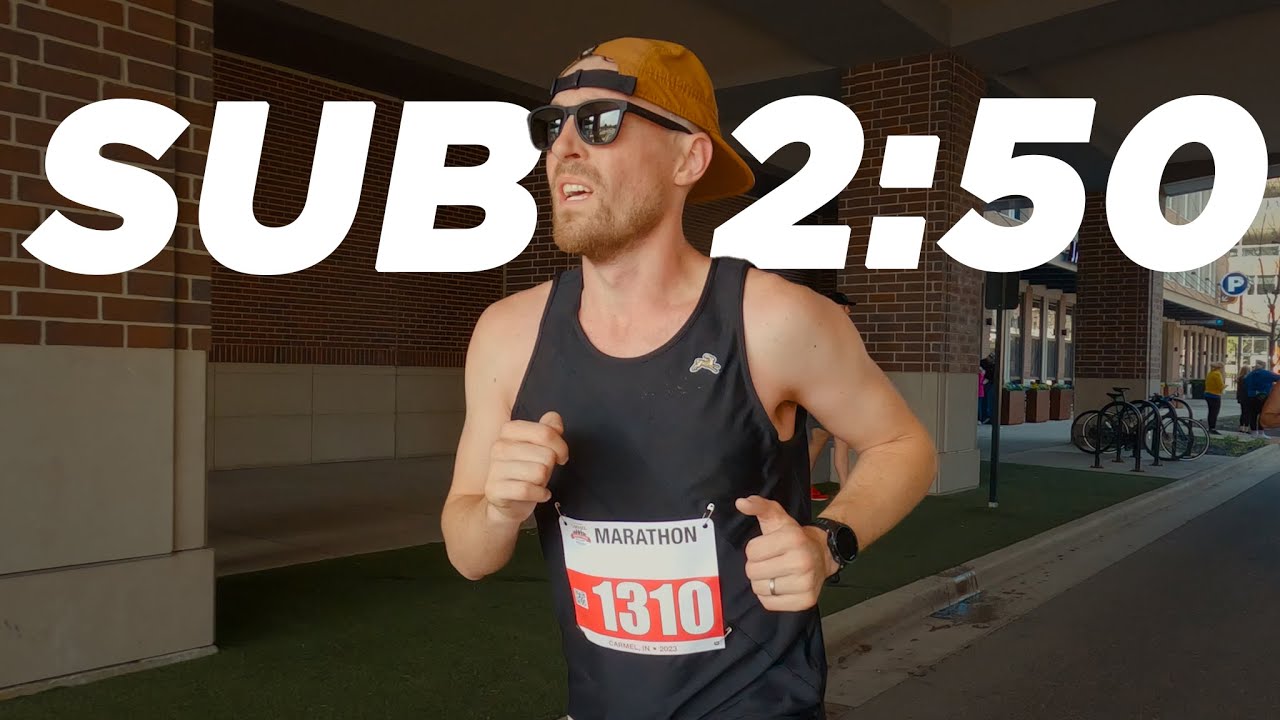 ПОПЫТКА ПРОБЕЖАТЬ МАРАФОН ЗА 2:50 — Carmel Marathon 2023
