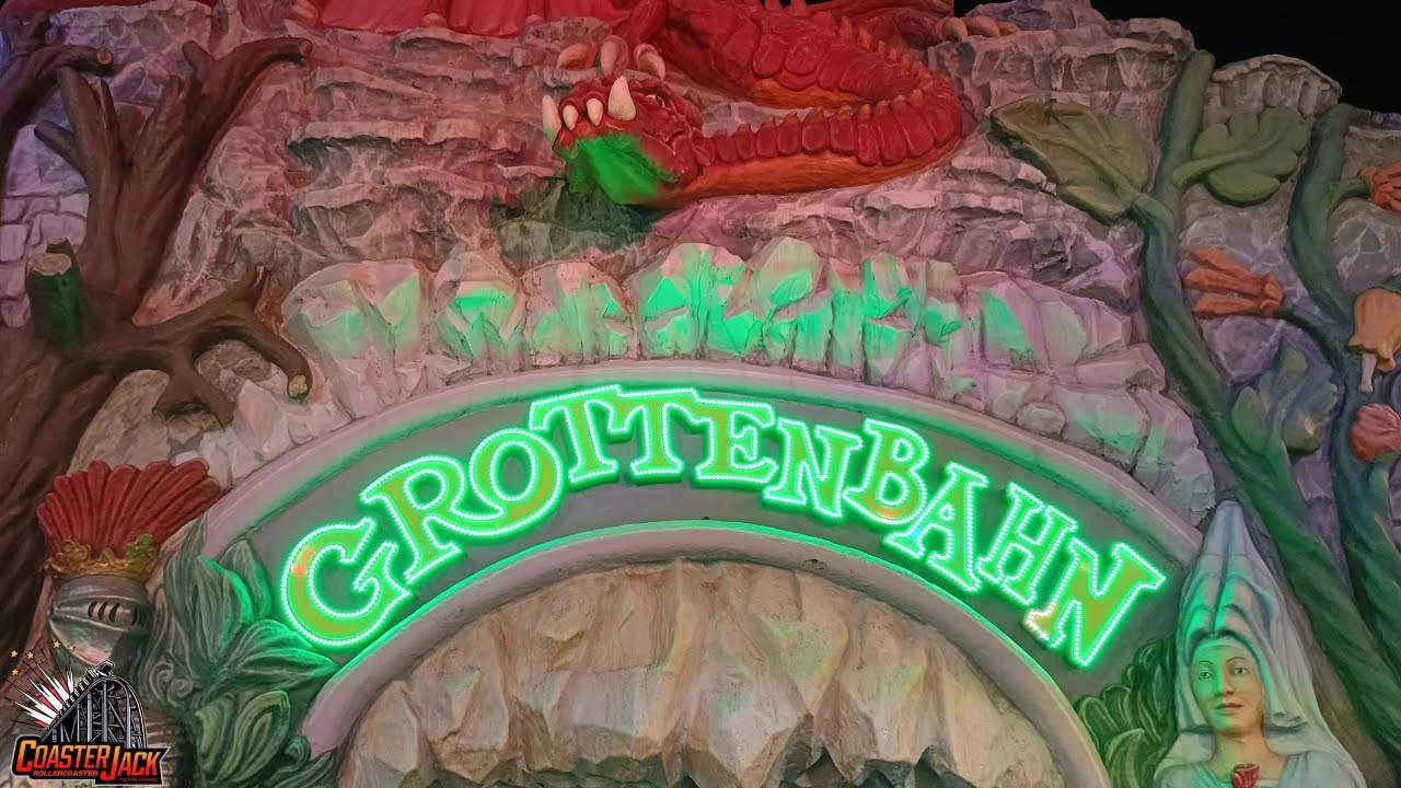 GROTTENBAHN - Mother of ALL DARK RIDES / Onride / POV / Achterbahn - Vienna Prater 2025