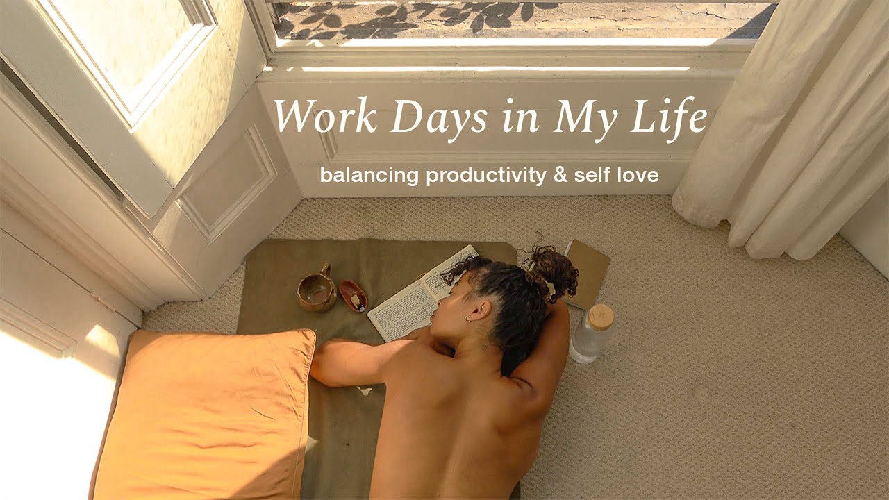 My journey to working as a content creator. Productive and calm work days in my life