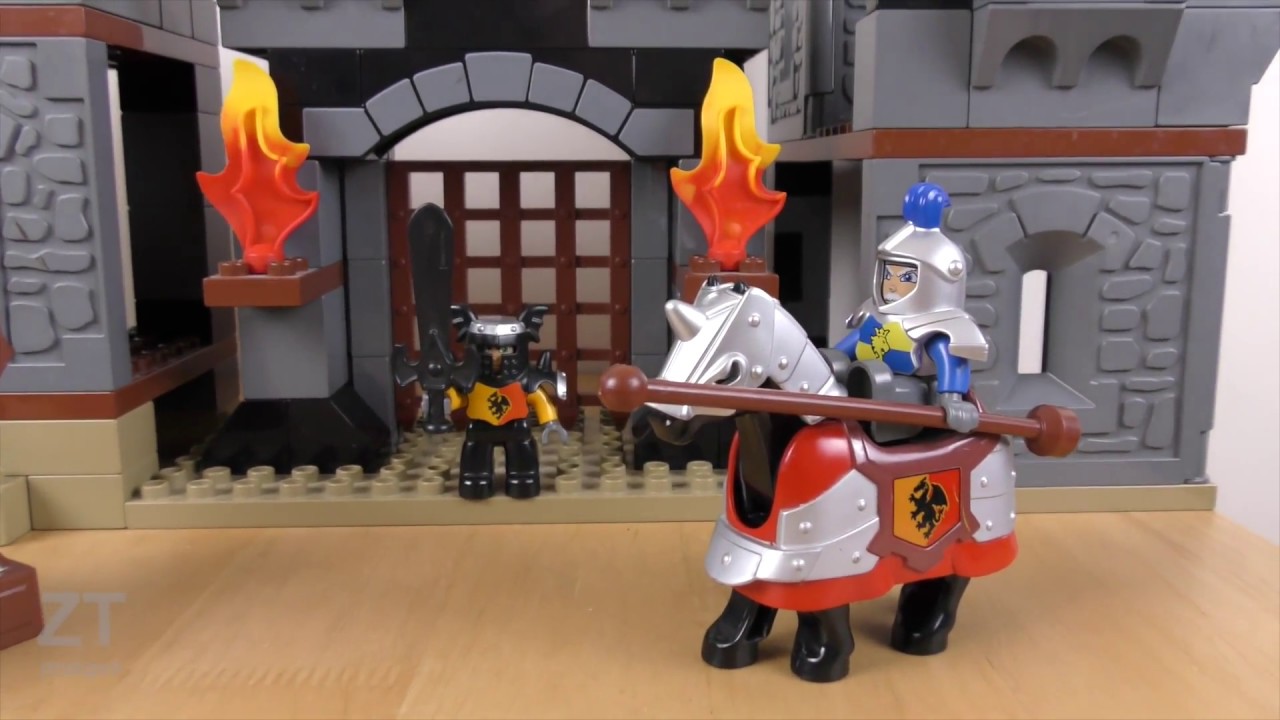 Lego Duplo Knights' Castle 4777 Review Build Instruction