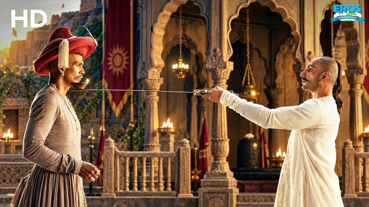 My feet are faltering... but this sword is still steady!🔥 Bajirao Mastani | Ranveer Singh, Deepik...