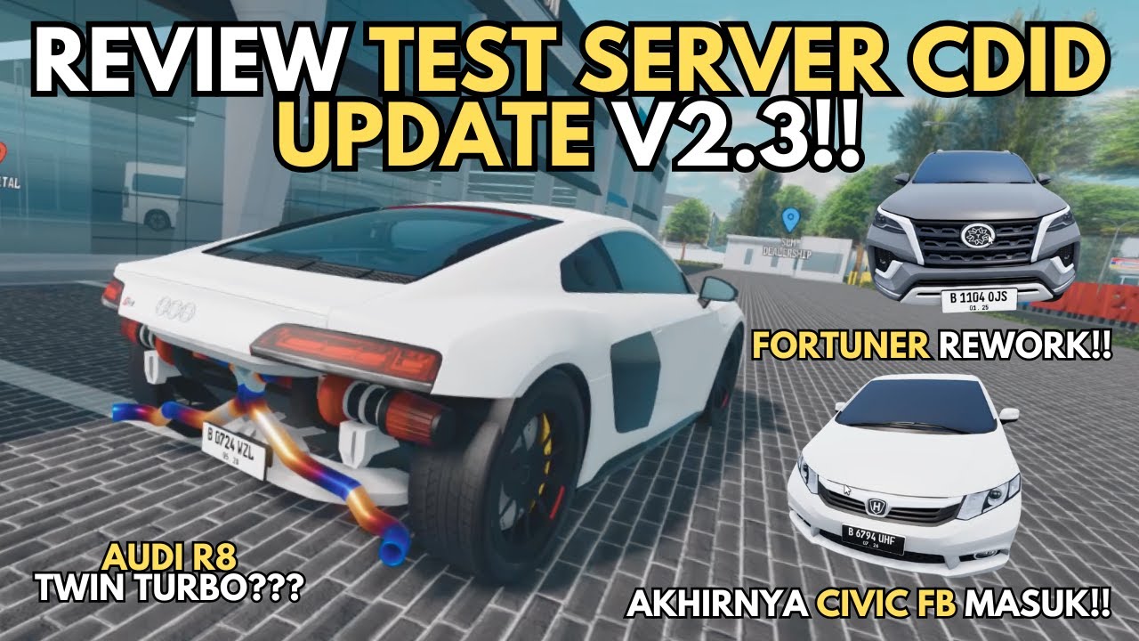 REVIEW TEST SERVER CDID UPDATE 2.3!!! TINGGAL MENGHITUNG HARI!!