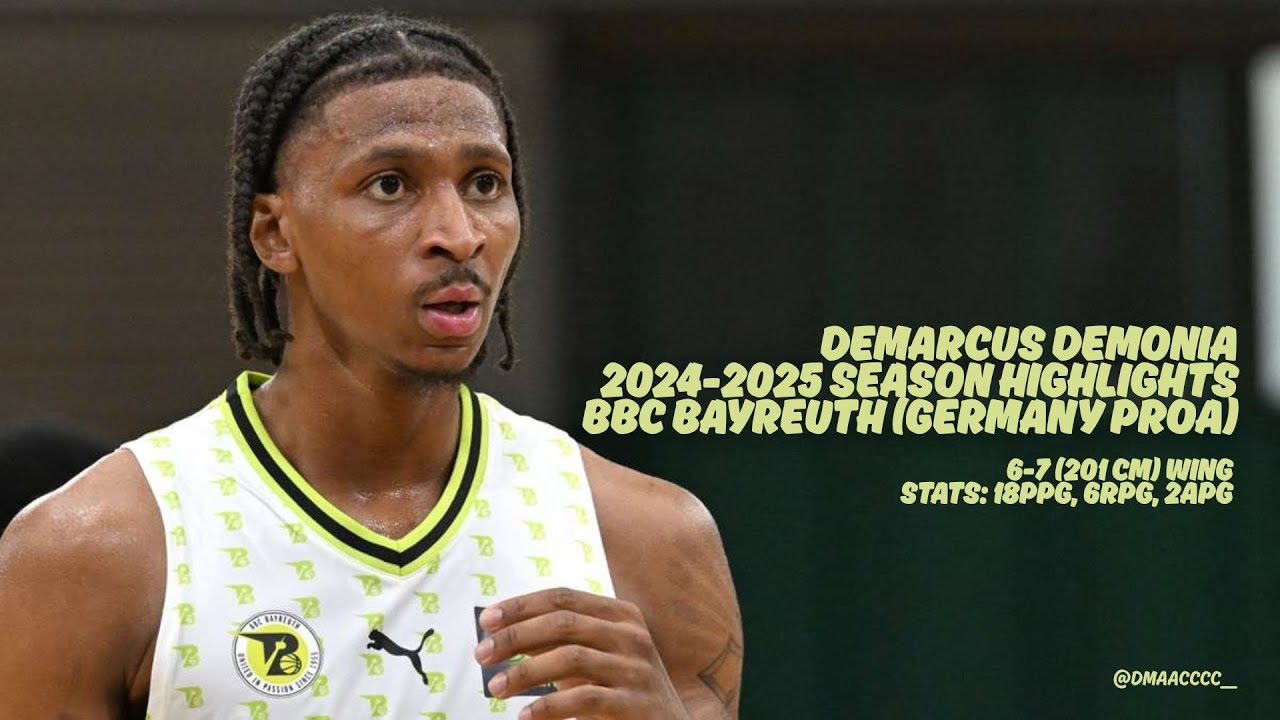 2024-2025 Demarcus Demonia Highlights #nba #fiba #basketball #sports #highlights #viral #viralvideo