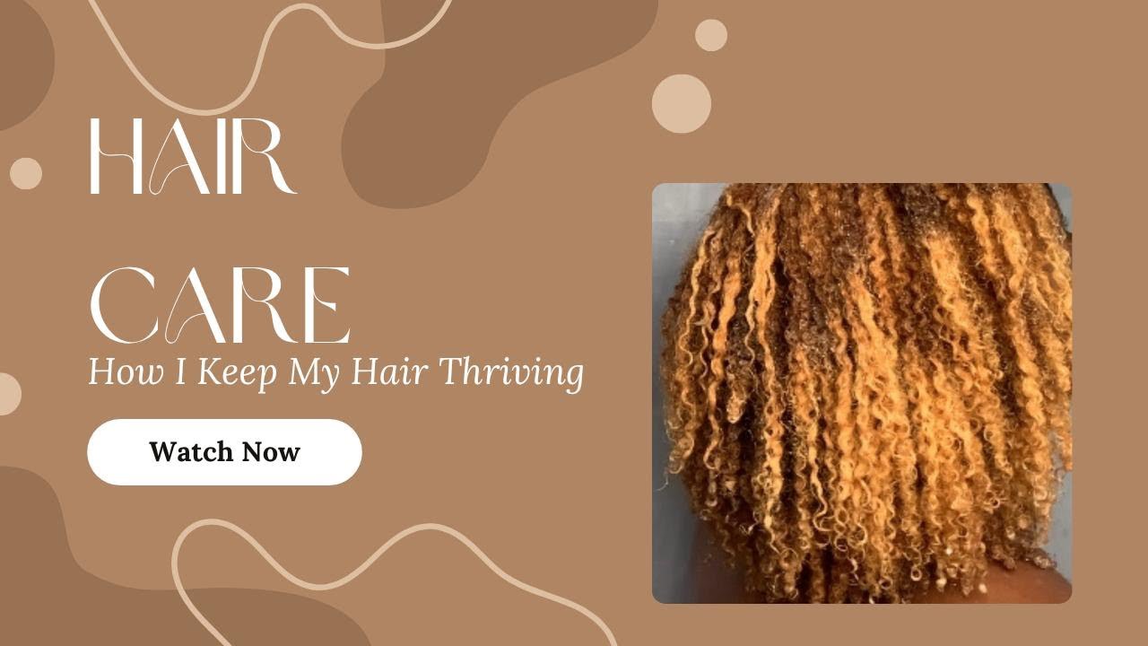 My Secret to Healthy, Shiny Hair ( Hair Journey + Tips and Tricks) | Hair Care Routine