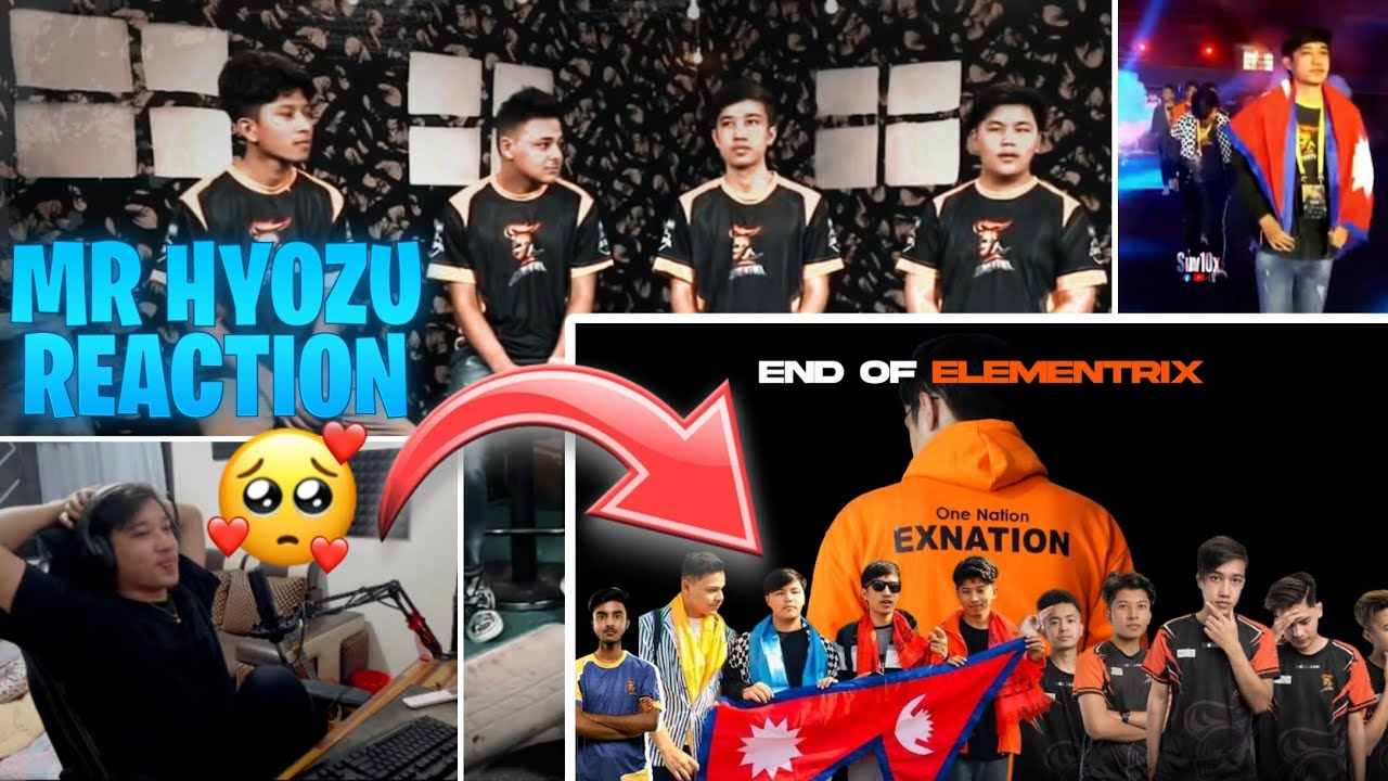 MR. HYOZU REACTS ON ELEMENTRIX OLD VIDEOS 🥺❤️‍🩹 EMOTIONAL ON END OF ELEMENTRIX 🥺❤️‍🩹 - GAURABYT