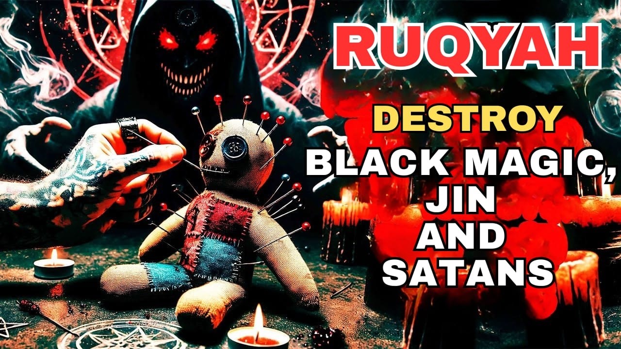 SPIN RUQYAH - DESTROY JIN, MAGIC THAT LIVES IN THE ROOM, HOUSE & BODY
