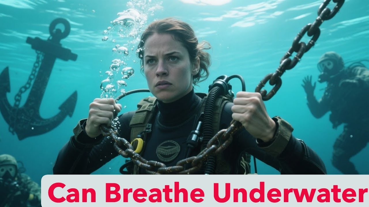 They Chained Her to an Anchor and Dropped It — Then Discovered That Marines Can Breathe Underwater.